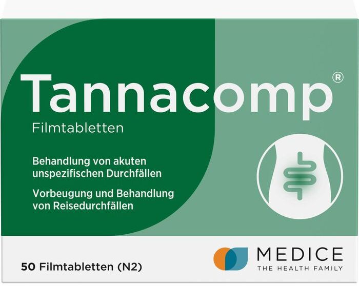 Medice Arzneimittel Pütter GmbH & Co. KG TANNACOMP Filmtabletten 50 St.