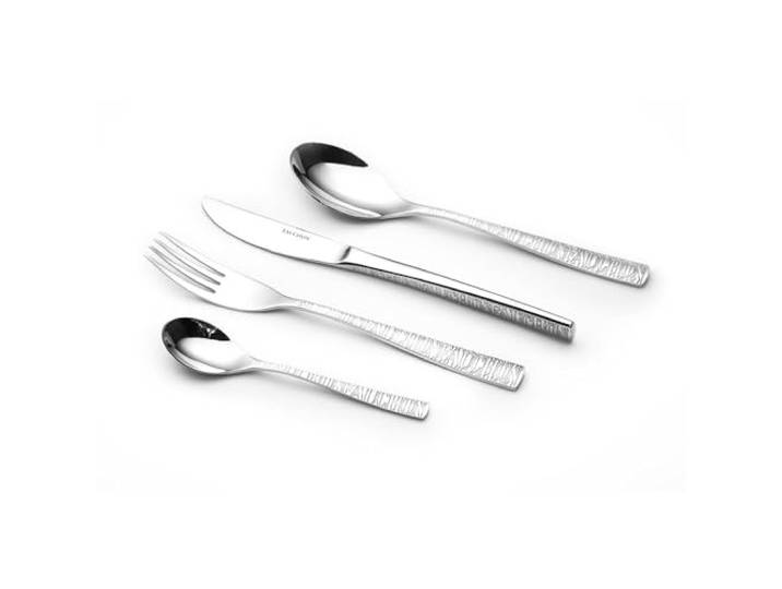 Coffret de ménagères 24 pièces SIGNATURE Acier inoxydable 304\, finition brillante\, 24 pièces\, service 6 personnes\, design élégant\, durable\, garantie 2 ans