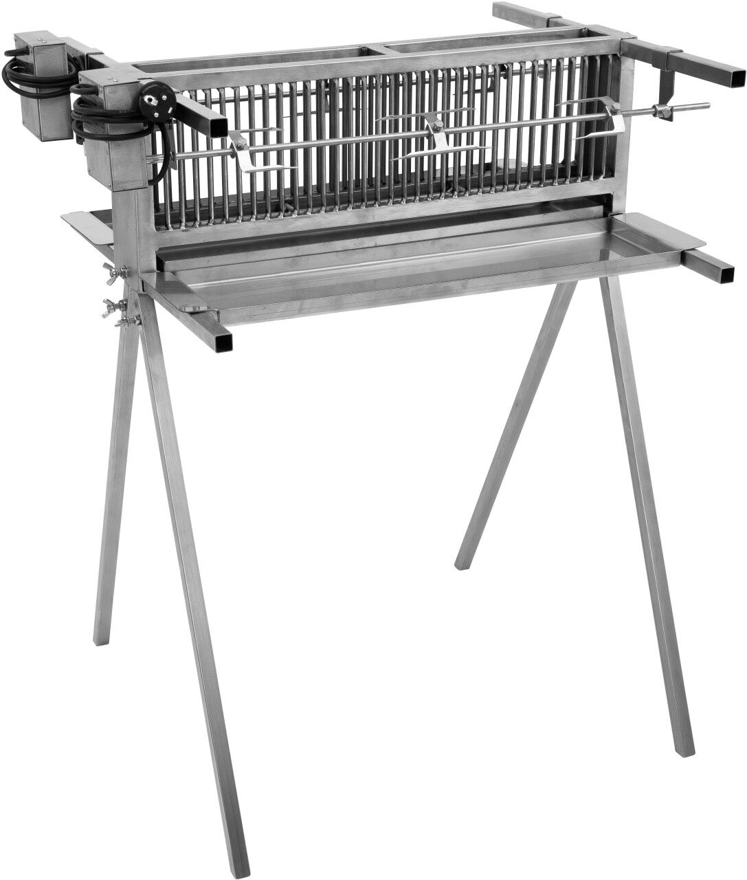 Schneider Grill Schneider Vertikalgrill 66 / 2 fach Grillgerät mit 2 Spieß-Sets ohne Motor