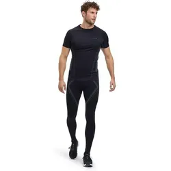 FALKE Herren Tights RU Tights warm m, Größe S in Schwarz Schwarz