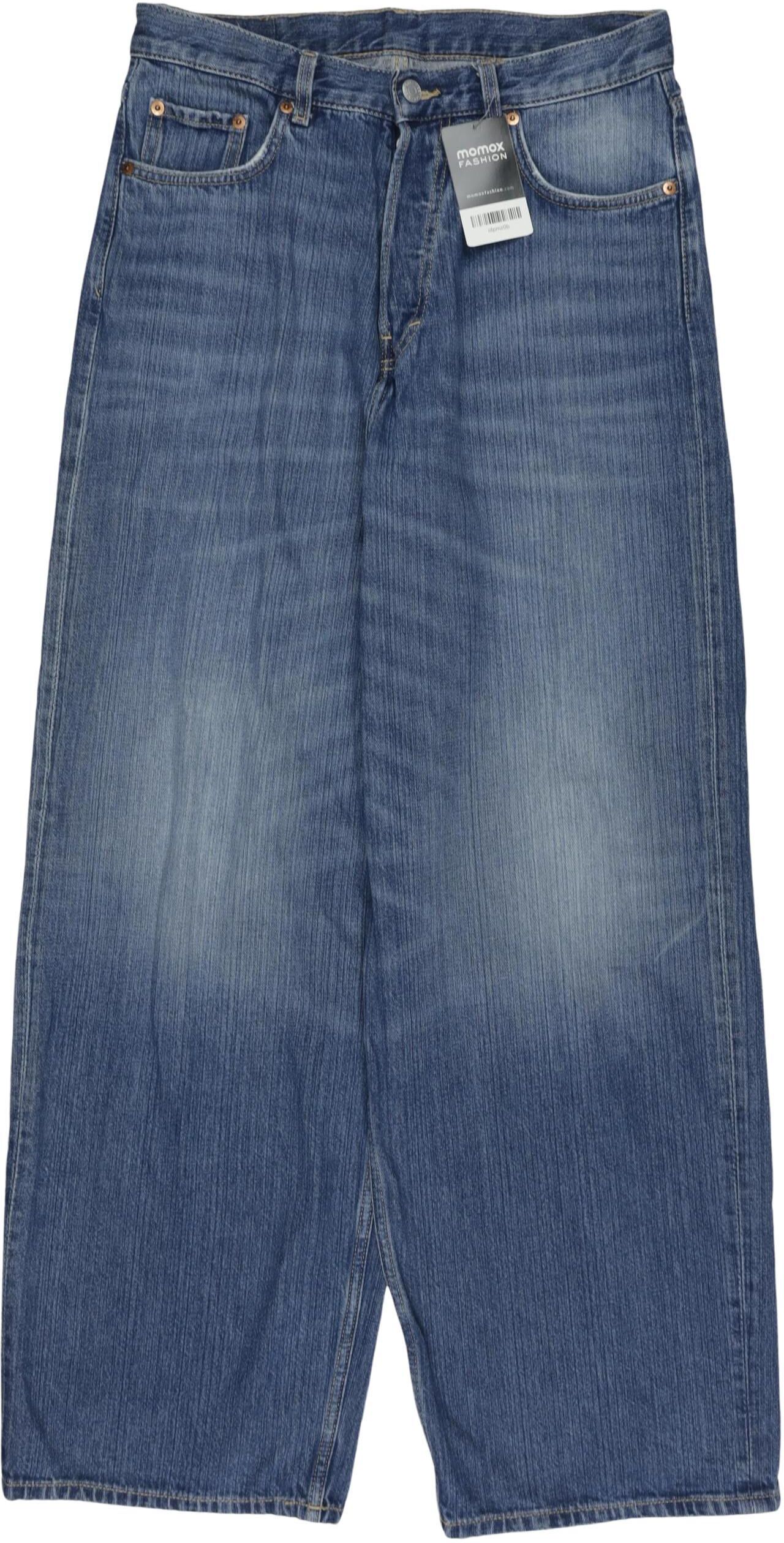 Weekday Herren Jeans, Blau, Gr. W29, Baumwolle - Second Hand
