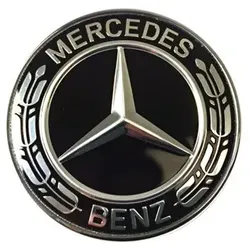Mercedes-Benz Logo schwarz für Motorhaube A0008173305