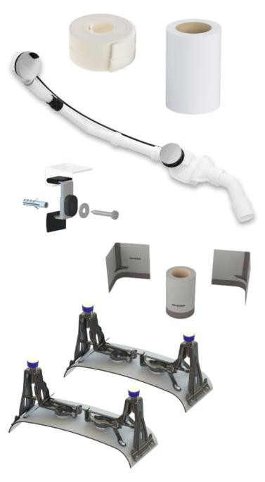 Kaldewei Badkuip-installatieset BIS 5041