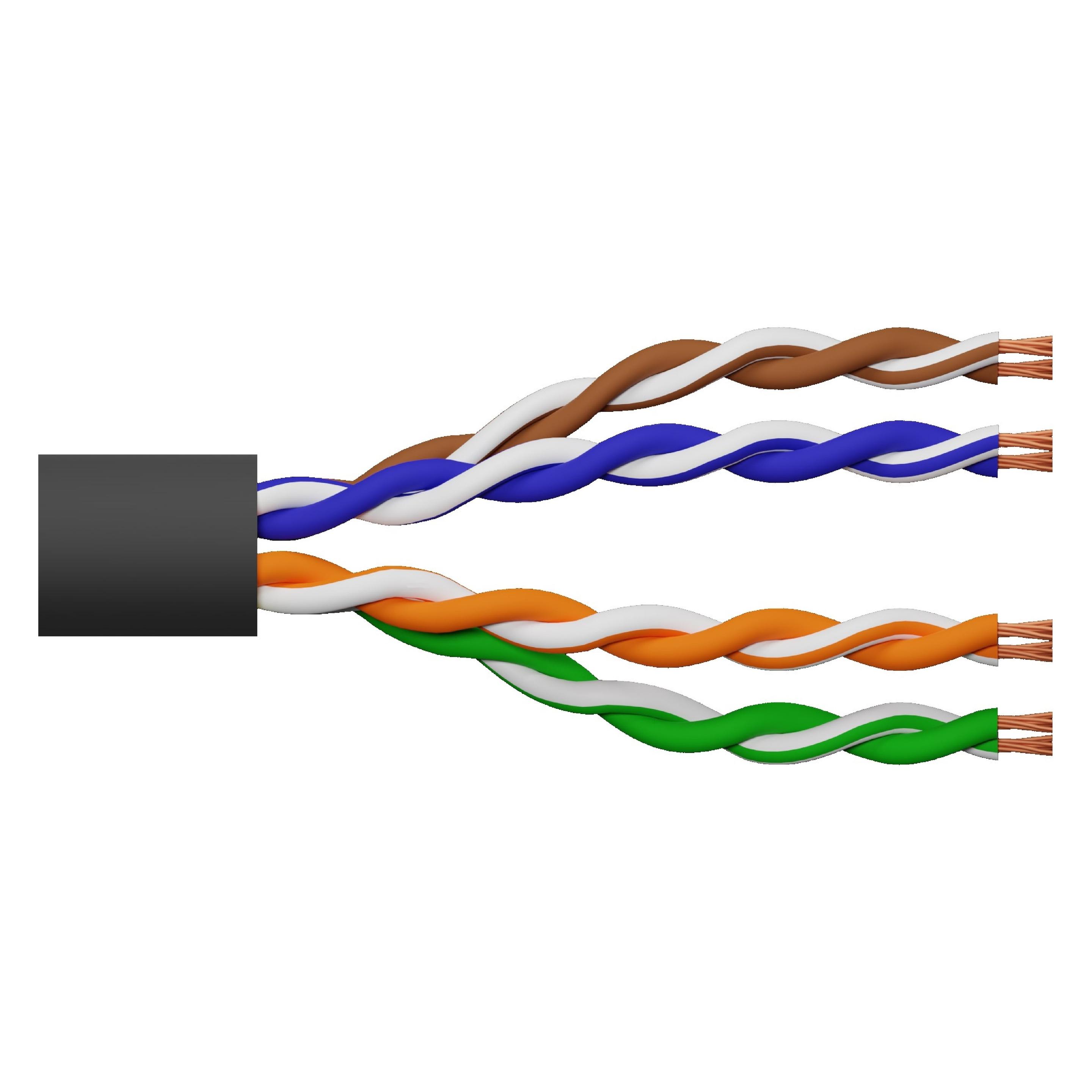 Link hank netzwerkkabel kategorie 6a nicht (UTP, CAT6a, 100 m) (LK6A100BL)