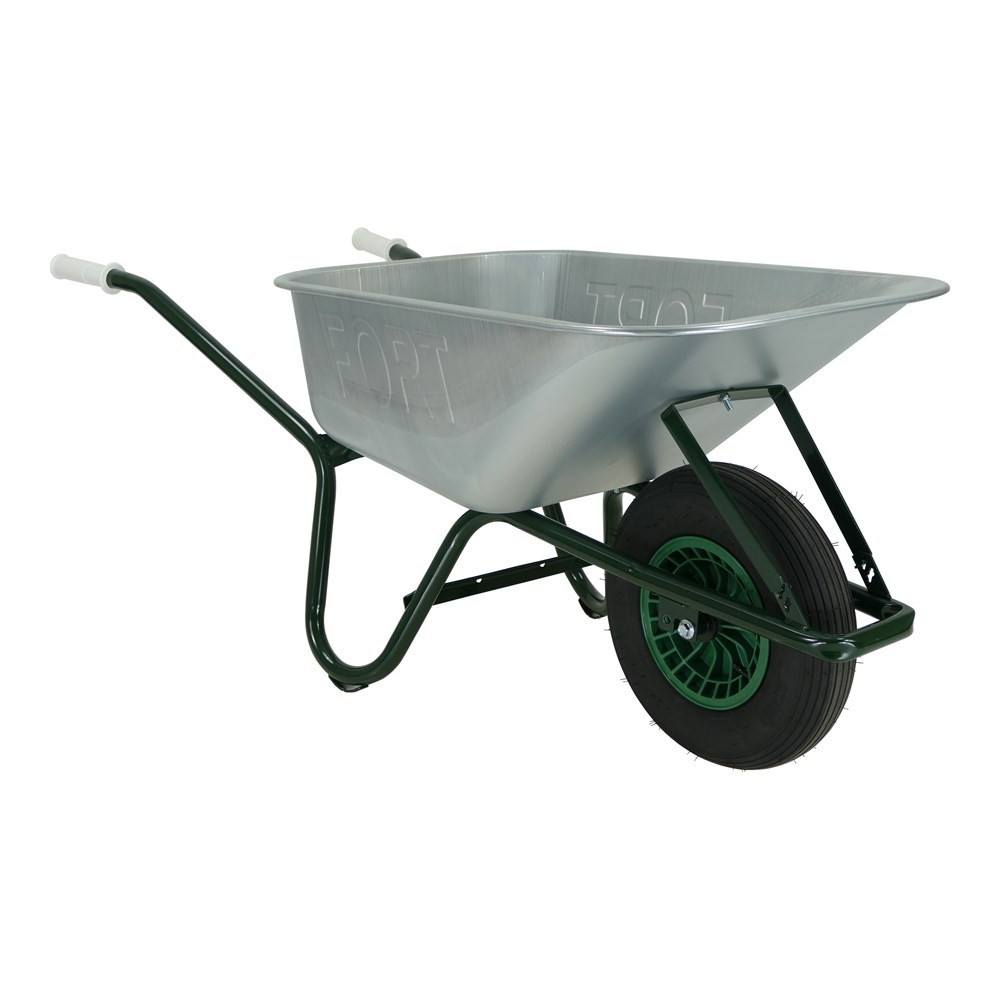 Fort Altrad Fort 116B-90 kruiwagen met verzinkte stalen bak van 90 liter