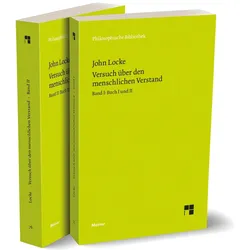 Versuch über den menschlichen Verstand. Band 1+2, Sachbücher von John Locke