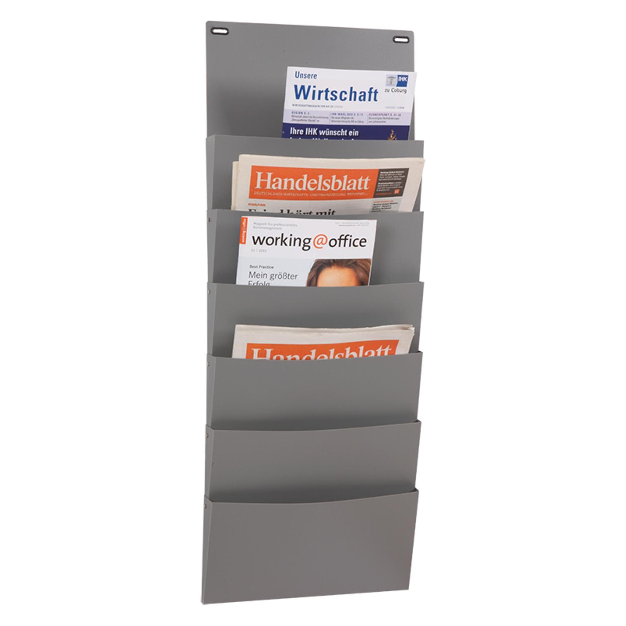 Eichner Planboard H900xB250xTmm A4 hoch grau (A4 hoch) (9089-00001)