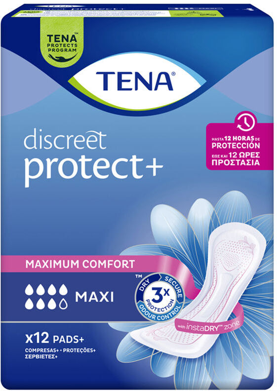Tena Lady Discreet  protection maxi pour incontinence 12 u