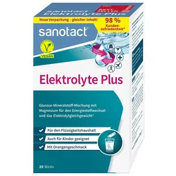 SANOTACT Elektrolyte Plus Pulver 20 St