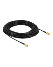 Delock Antennenkabel SMA Stecker zu Buchse LMR/CFD100 15 m low loss Antenne/TV m (90444)