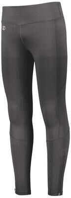 Holloway 221398 Athletic Women's High Rise Tech Tight in Carbon size Medium/Tall   Polyester/Spandex Blend