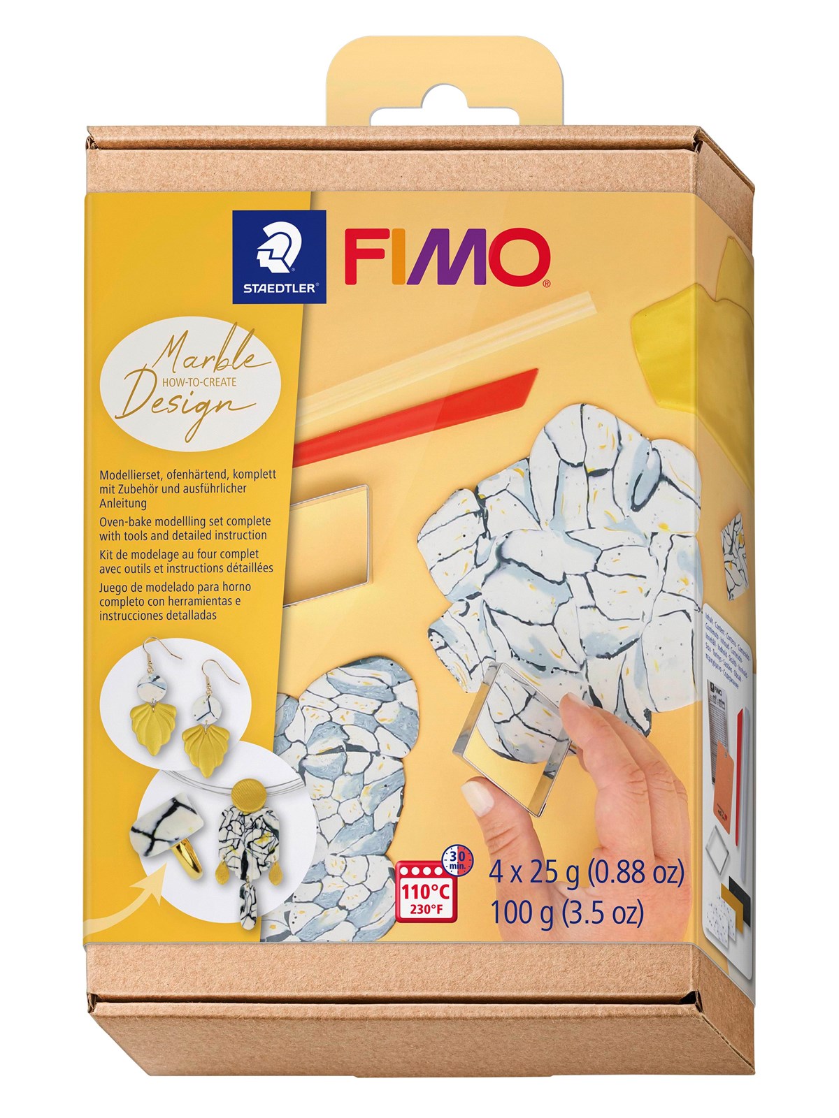 Staedtler Set Mod. clay FIMO HtC marble desig