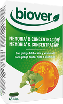 Biover Memory and Concentration 45 Capsules