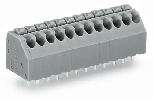 WAGO 250-111/000-006 Federkraftklemmblock 1.50mm² Polzahl 11 Blau