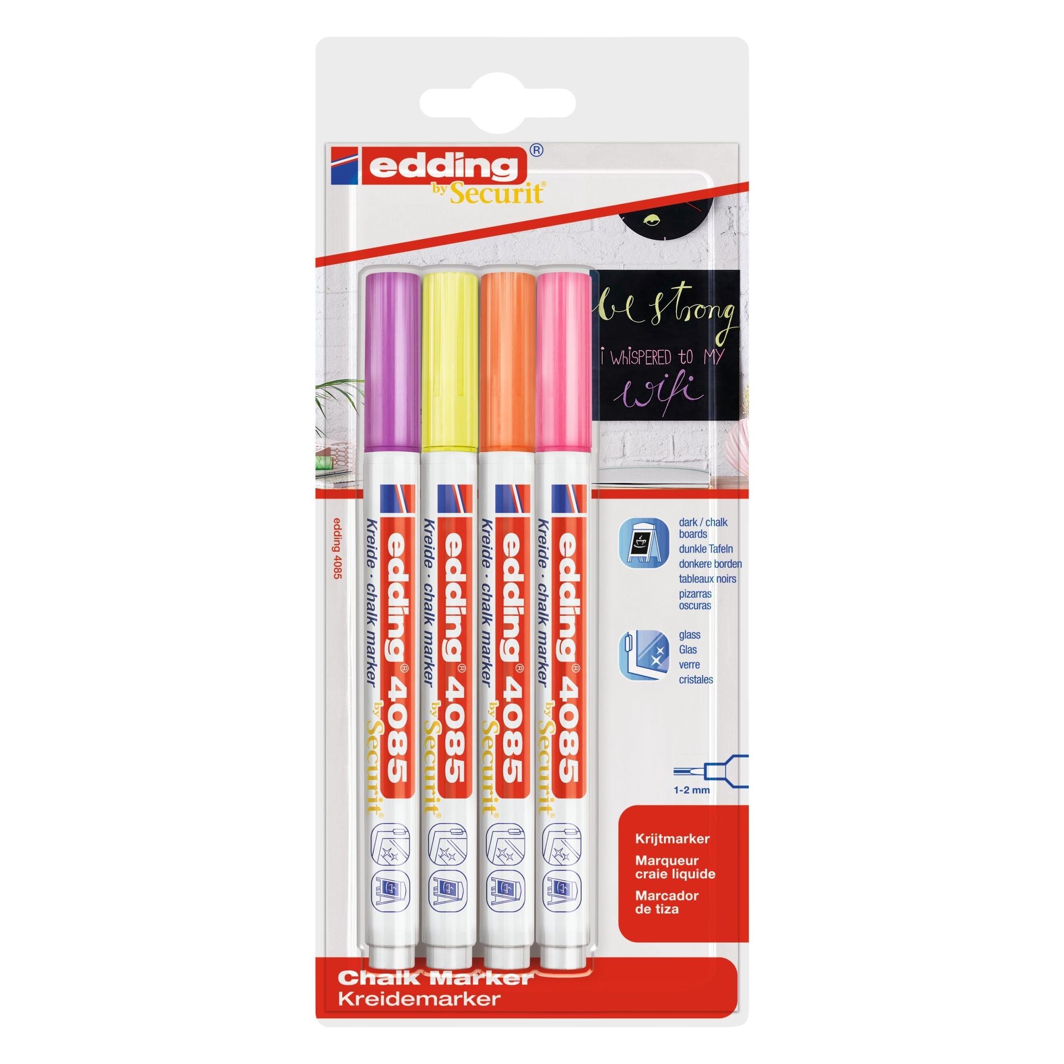 Edding Kreidemarker 4085 neon (4x) (4-4085-4-1NEON)