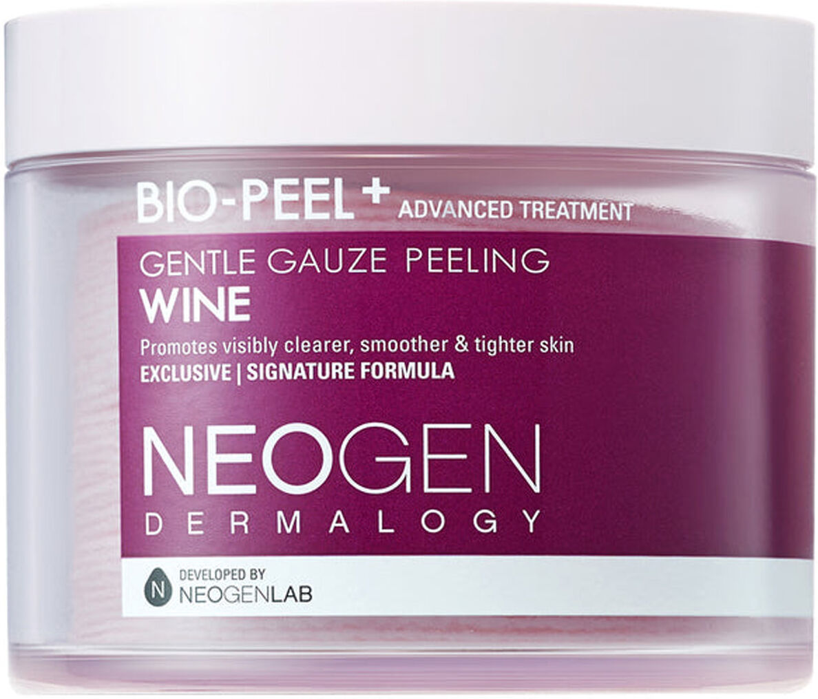 NEOGEN DERMALOGY Bio-Peel+ Gauze Wine Peeling Pads