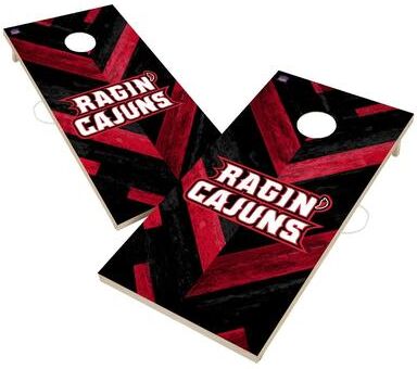 Skip's Garage Louisiana Ragin Cajuns Cornhole Board Set