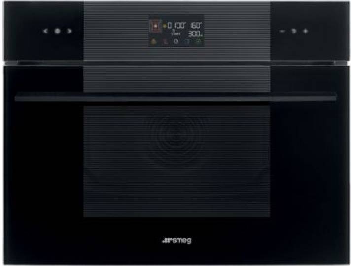 Smeg - Four Micro Onde Combiné So4102m1b3 - Combiné Micro-Ondes - Hydrolyse - Écran Tactile