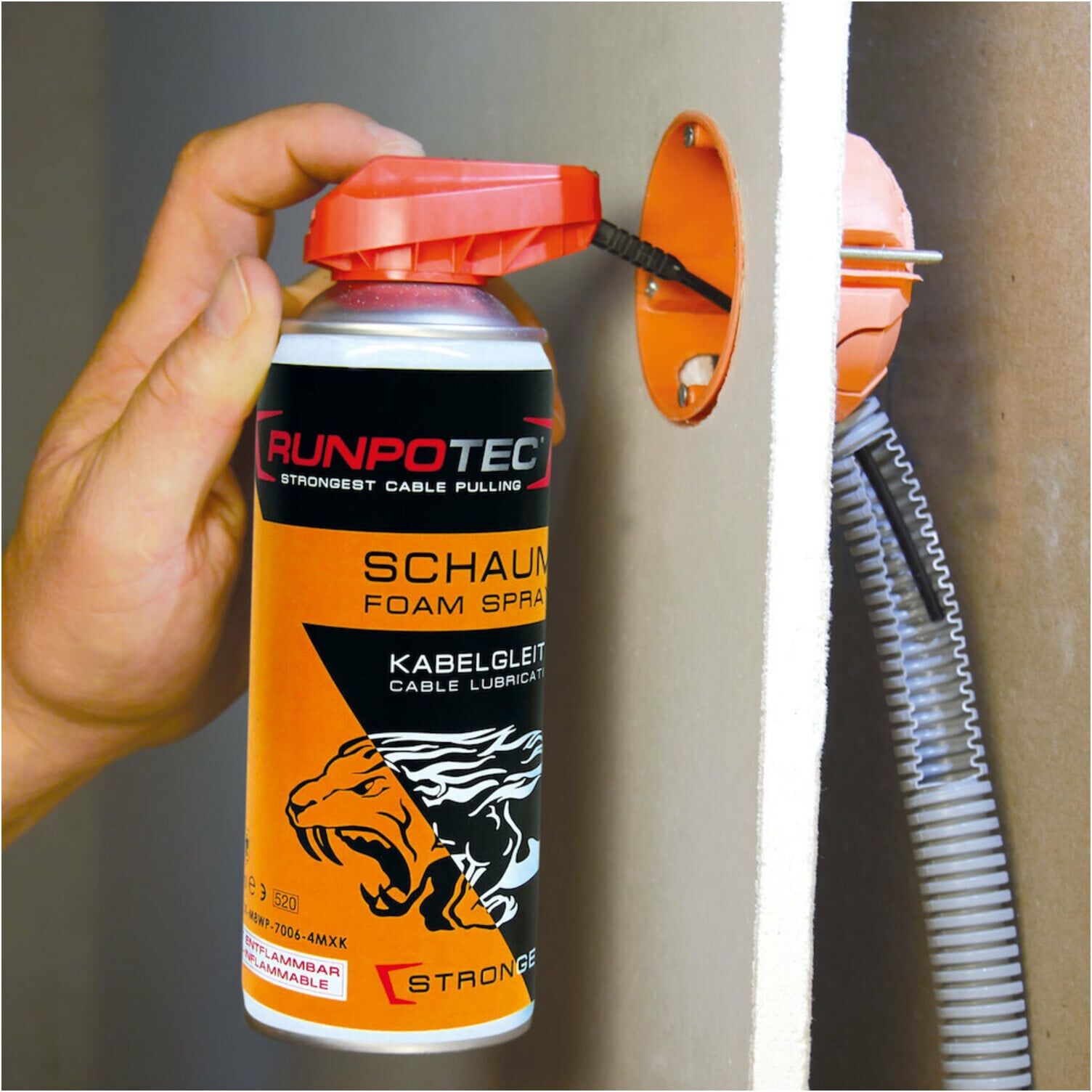 Runpotec Kabelgleitmittel 400 ml Dose Schaum (20522)