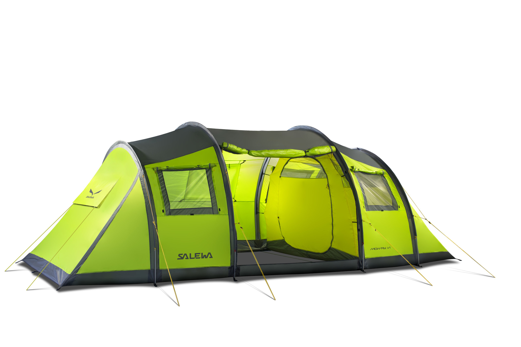 Salewa Midway VI Tent, Farbe:cactus/grey, Größe:UNI