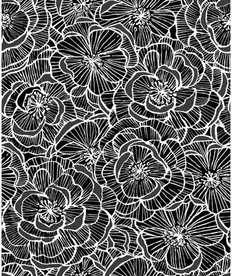 Seabrook Designs Alejandra Floral Non-Woven Unpasted Wallpaper
