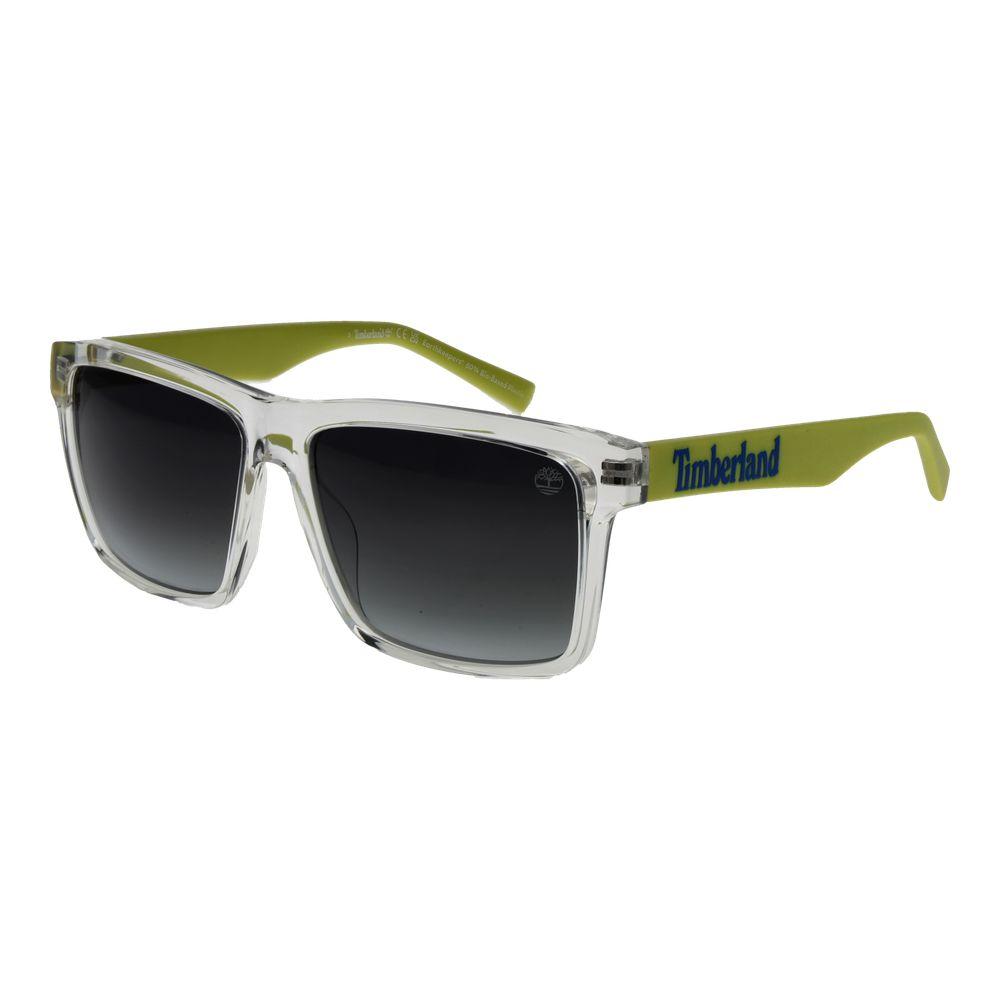Timberland Witte Plastic Zonnebril
