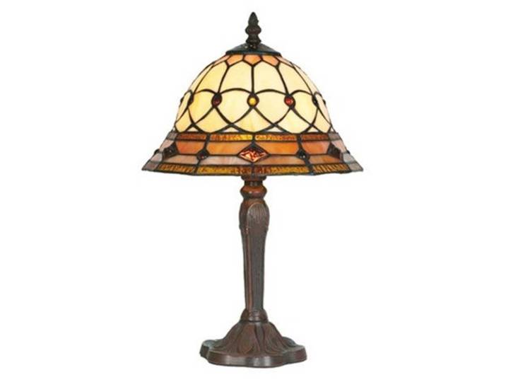 Artistar Tiffany Tischlampe ANTHEA, für Wohn- / Esszimmer, Metall, Tiffany, Tischlampe