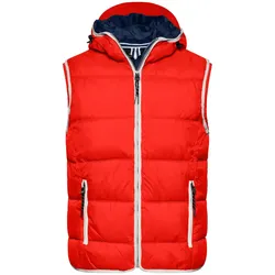 Maritime Weste "JN1076" - XL - red/white