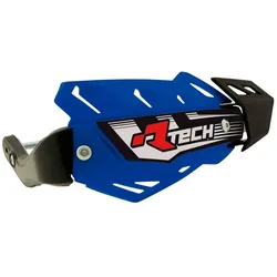 Racetech, Motorrad Zubehör, (Rtech) Flx Atv/Quad Handschutz Blau (Mit 3 Arten Von Lenkerhalterungen)