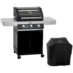 Rösle BBQ-Station VIDERO G3 inkl. Abdeckhaube - B/H/T ca. 58.00x118.00x127.00
