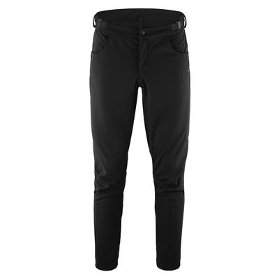 Fahrradhose GONSO "Trail Pants Softshell M", Herren, Gr. S, Normalgrößen, schwarz, 100% Polyester, Hosen Fahrradhose