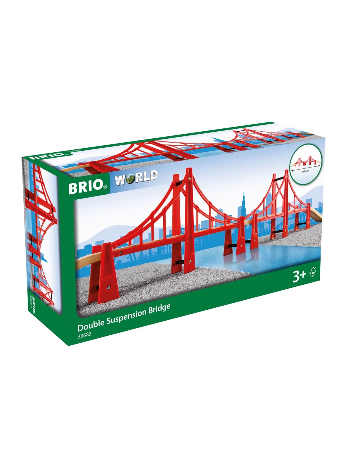 Brio Double Suspension Bridge