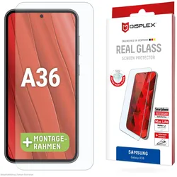 DISPLEX Panzerglas (10H, 2D) für Samsung Galaxy A36 5G