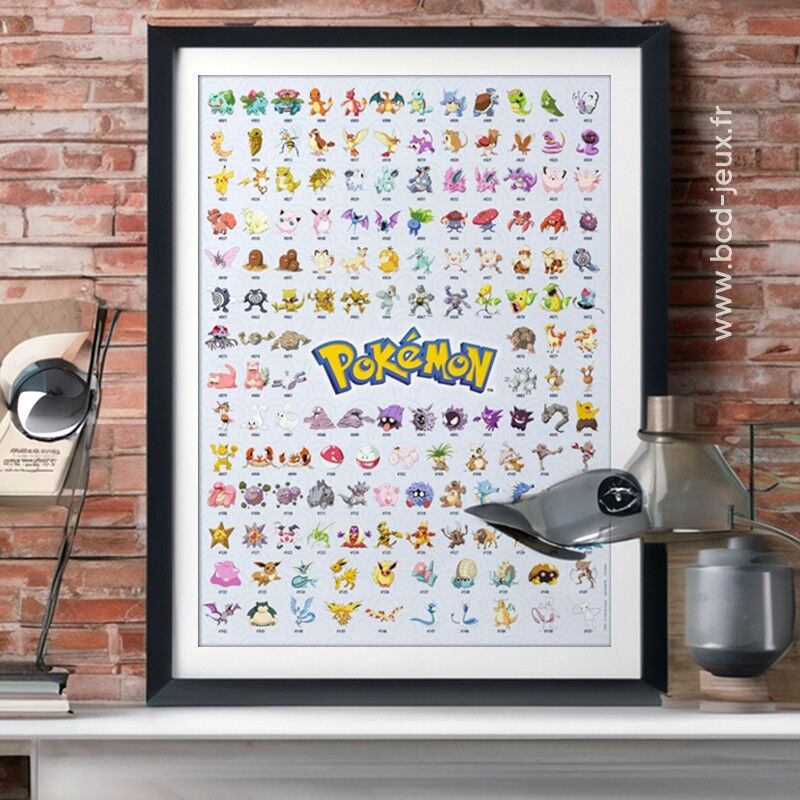 Ravensburger Puzzle 500 pièces - Pokédex première génération / Pokémon