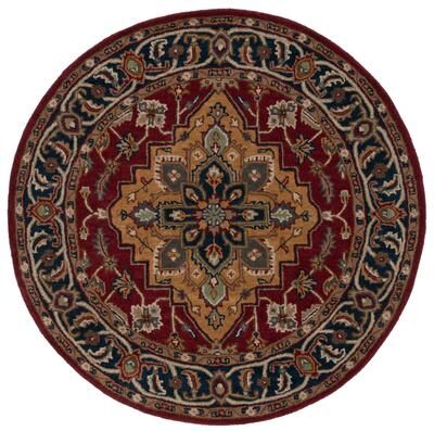 SAFAVIEH Handmade Heritage Jennita Traditional Wool Rug