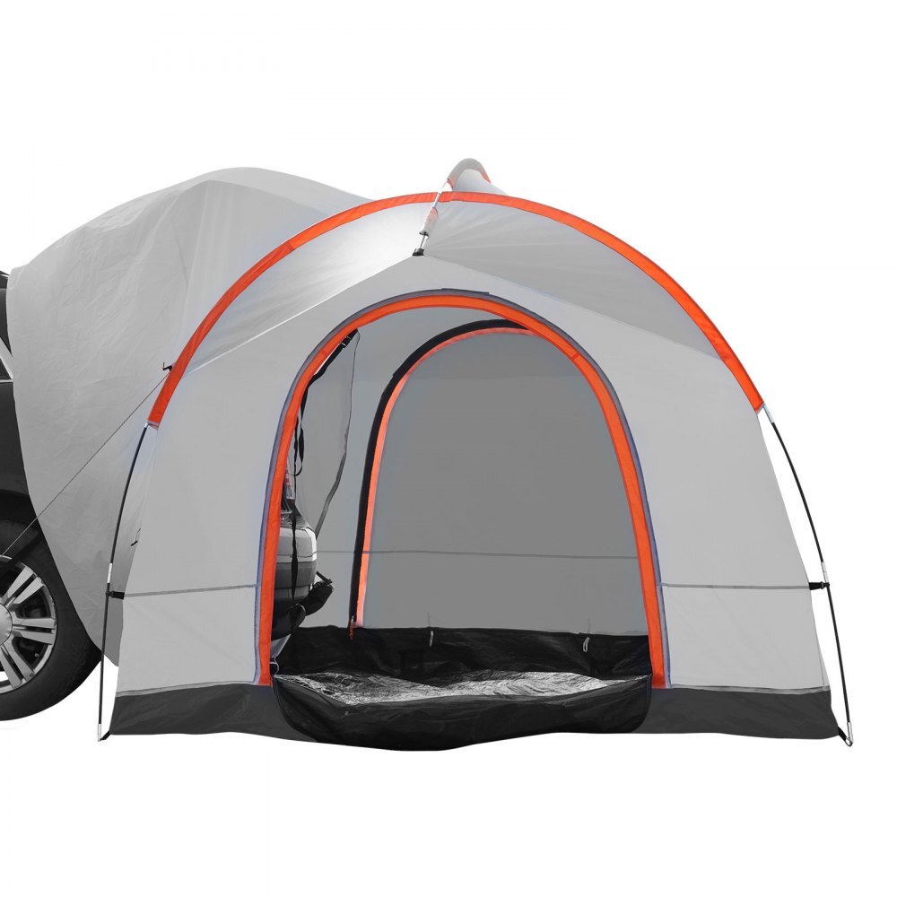 Dachzelt Busvorzelt - 240 x 240 x 230 cm, Auto Zelt Heckklappe - Inkl. Doppelschichtzelt PU2000 mm - Wasserdichtes Autodachzelt für Camping und Abenteuer - Geeignet für Risen, Picknick usw.