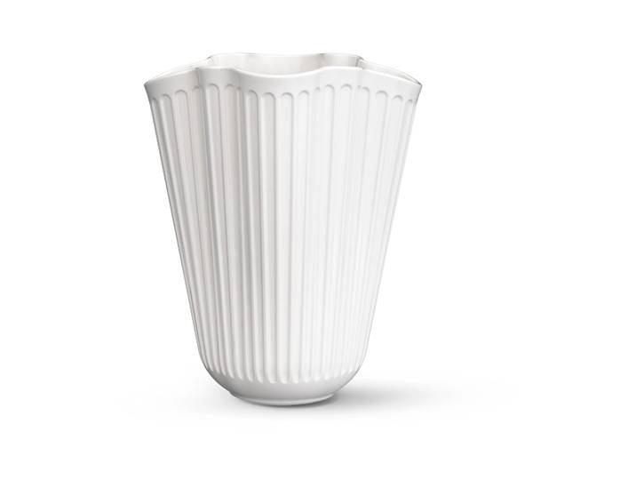 Kähler Vase Unfold Hammershøi Blanc, 20,5 cm