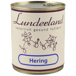 Lunderland Dose Hering | 800g Hundefutter nass