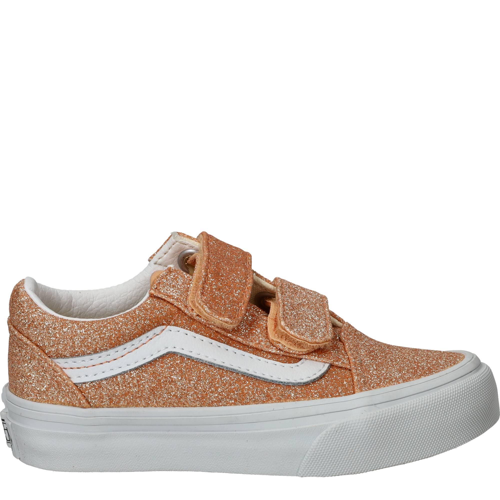 Vans Old Skool V Glitter Sneakers Meisjes