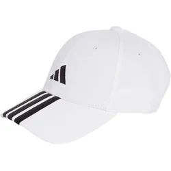 adidas 3-Streifen New Logo Baseball Cap JE5652 - white/black 56 - 58 cm
