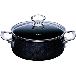 Riess 0709-9, Pfanne + Kochtopf, Braun