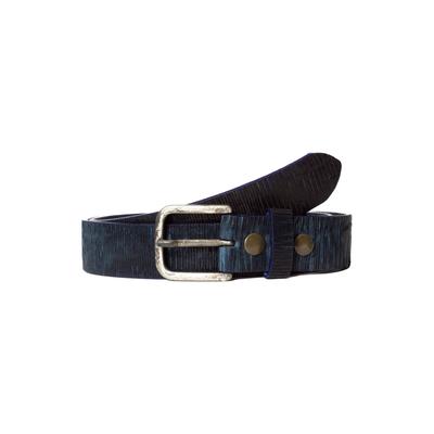 Ledergürtel BA98-COLOGNE "BA98-Cologne Wechselgürtel", Damen, Gr. 110, blau, Obermaterial: 100% Lammleder LEL., uni, Gürtel Ledergürtel, aus weichem Leder