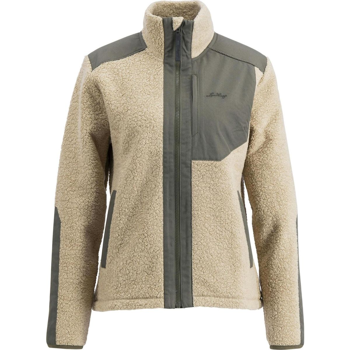 Lundhags Saruk Wool Pile Mid Full Zip W sand (730) L 46012-23-730-L