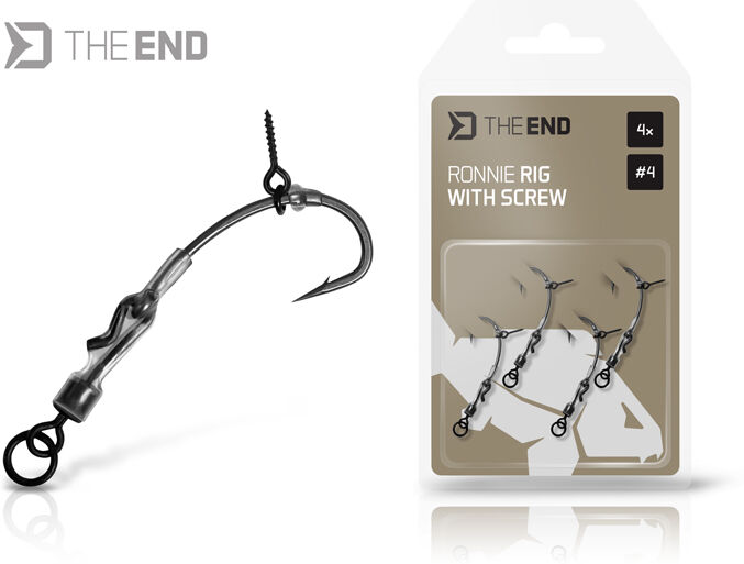 Delphin Montage THE END Ronnie Rig vrille /4 pcs taille 8 taille 8
