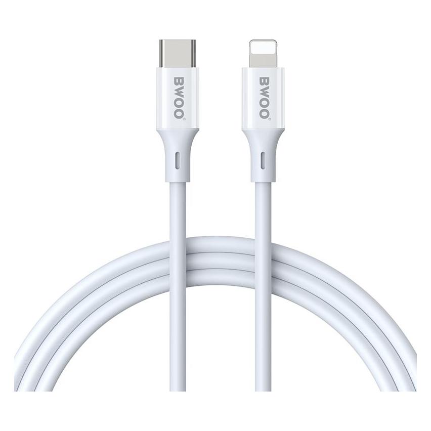 Bwoo 27W USB-C to Lightning cable, ABS case + TPE molding, 2M (2 m, 27 W) (54429077)