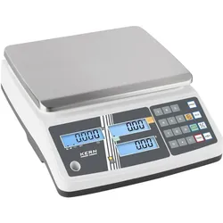 Kern, Feinwaage, Preisrechnende Waage Max 15 kg 30 kg e=0,005 kg 0,01 kg d=0,005...