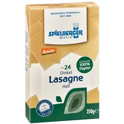 Dinkel - Lasagne hell DEMETER 250g