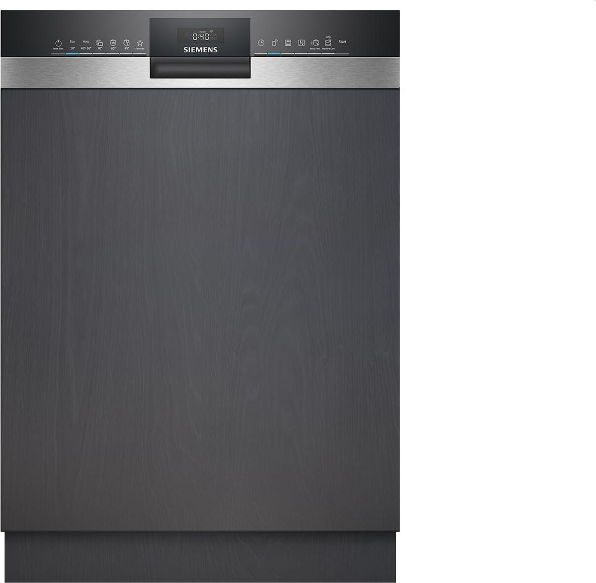 Siemens iQ300 SN53HS03UE, Halb integriert, Standardgröße (60 cm), Siemens rackMatic, Korb & Schublade, 13 Maßgedecke, C