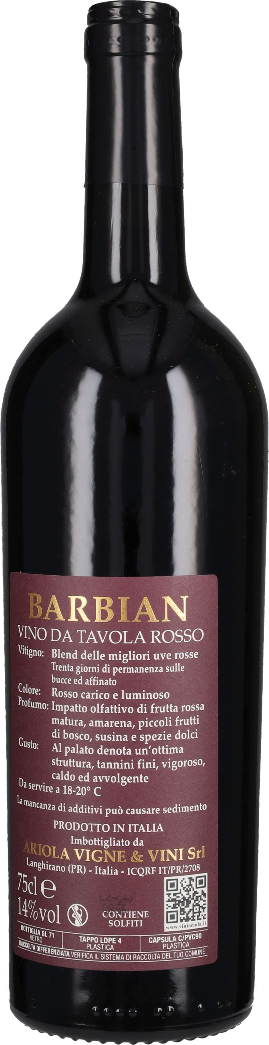 'Barbian' Rosso Ariola