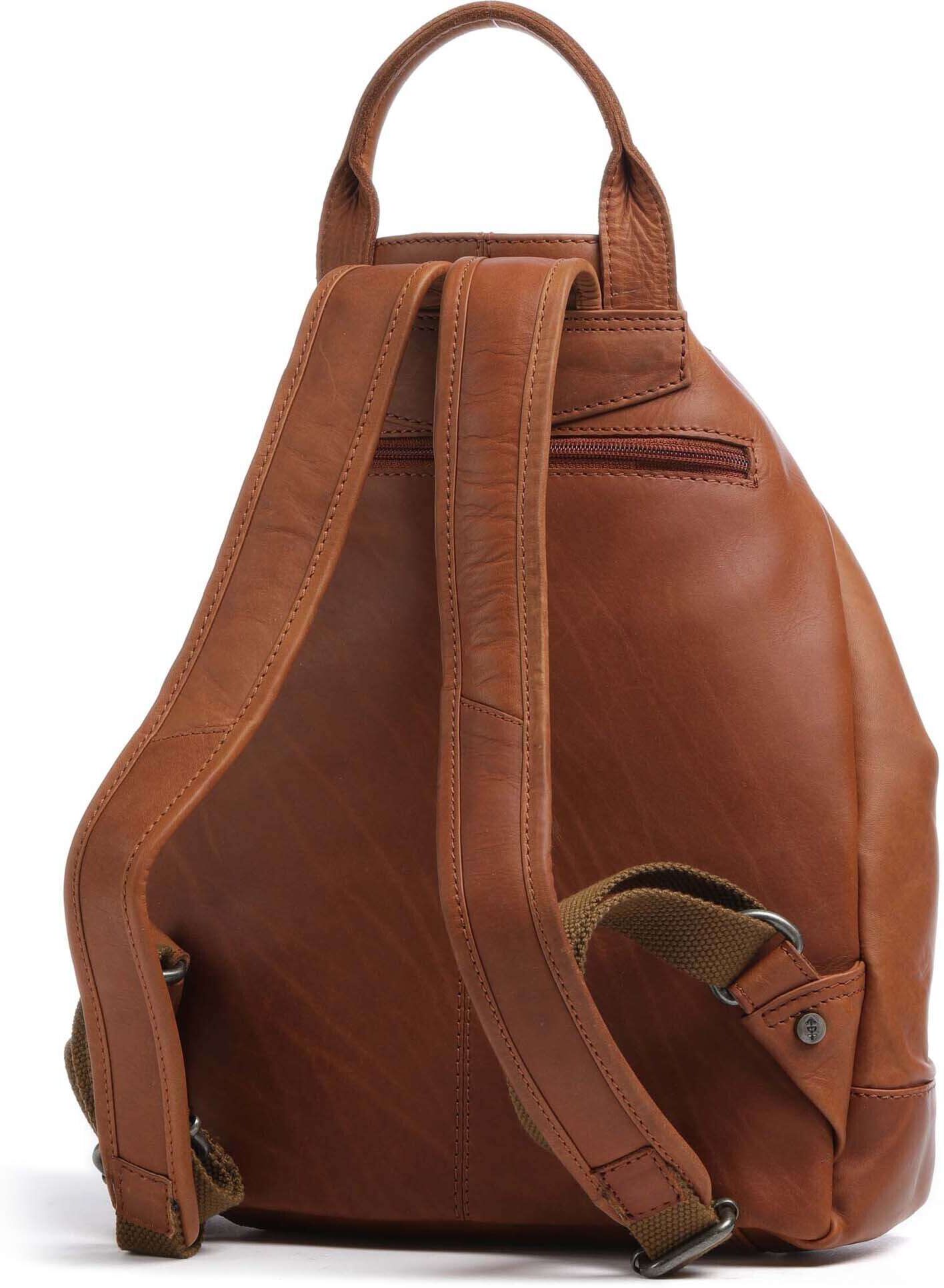 The Chesterfield Brand Saar Rucksack aus Leder, braun